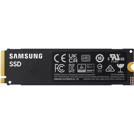 Samsung 2TB 990 NVMe PCIe 4.0 SSD Interna M.2 2280 7250 MB/s Leer