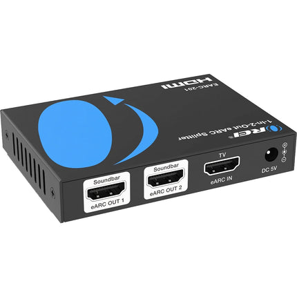 OREI EARC-201 Divisor HDMI Audio 1x2 eARC 32 Canales 192 kHz