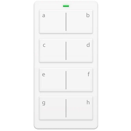 Insteon Mini Control Remoto Teclado 8 Escenas Alcance 15 m 12 Meses Batería