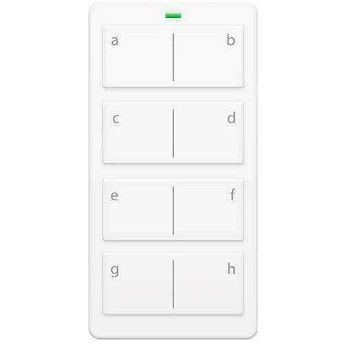 Insteon Mini Control Remoto Teclado 8 Escenas Alcance 15 m 12 Meses Batería