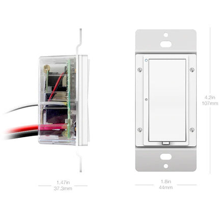 Insteon On Off Switch Interruptor de Pared Control Remoto 915 MHz Neutral