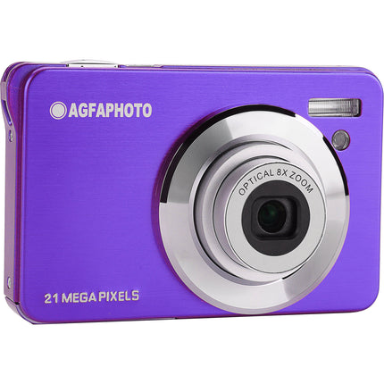 AgfaPhoto Realishot DC8300 Cámara Compacta Digital 8MP 8x Zoom 2.7" LCD Morada