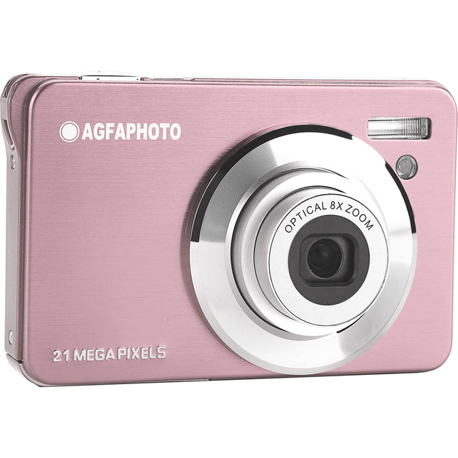 AgfaPhoto Realishot DC8300 Cámara Digital Compacta 8MP Zoom 8x Rosa