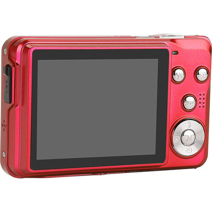 AgfaPhoto Realishot DC8300 Cámara Digital Compacta 8MP Zoom 8x 2.7" LCD Roja