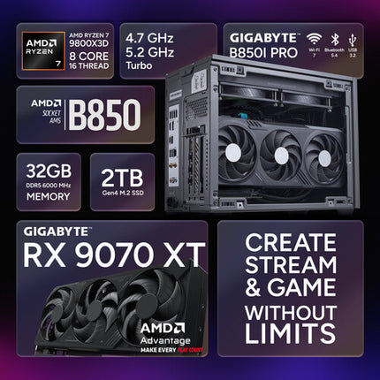 Cooler Master NR2 Pro Ordenador de Escritorio Gaming AMD Ryzen 7 32GB RAM 2TB SSD
