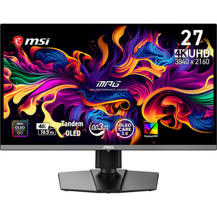 MSI MAG 272UP QD-OLED Monitor para juegos 26.5" 4K UHD 165 Hz HDR