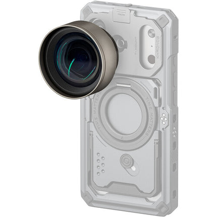 Tilta 40mm Teleobjetivo para iPhone Montura T 1.6x Telefoto Champagne