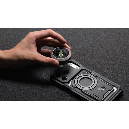 Tilta 8mm Objetivo Ojo de Pez para iPhone Montura T 220° FOV Champagne