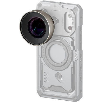 Tilta 16mm Objetivo Gran Angular para iPhone 0.5x Campo Ultra Ancho T-Mount Champagne