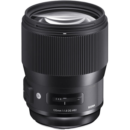 Sigma 135mm f1.8 DG HSM Art Lente para Nikon F Refurbished con Parasol y Estuche