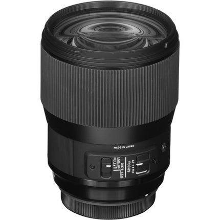 Sigma 135mm f1.8 DG HSM Art lente para Sigma SA montaje completo con parasol y estuche