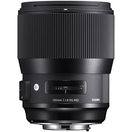Sigma 135mm f1.8 DG HSM Art lente para Sigma SA montaje completo con parasol y estuche