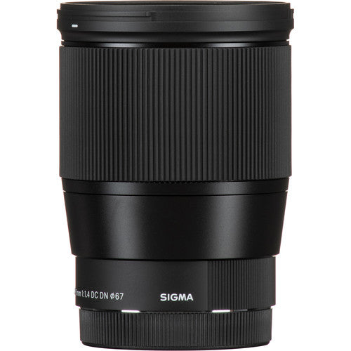 Sigma 16mm f/1.4 DC DN Lente Contemporánea para Canon EF-M con parasol y tapa de lente