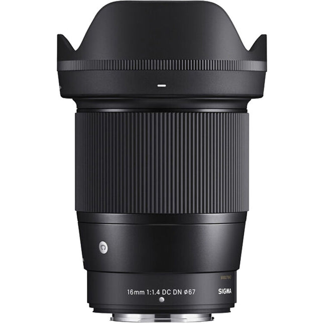 Sigma 16mm f1.4 DC DN Lente para Nikon Z APS-C Diafragma 9 hojas