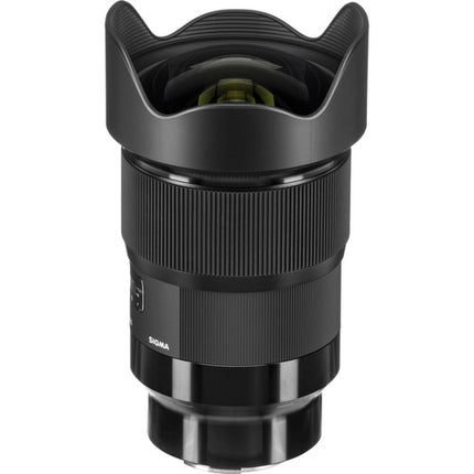 Sigma 20mm f/1.4 DG HSM Art Lente para Sony E Montura E con Estuche