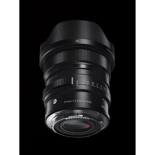 Sigma 20mm f2 DG DN Lente para Leica L Apertura f2 Distancia mínima 22cm
