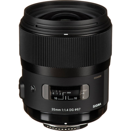 Sigma 35mm f1.4 DG HSM Art Objetivo Nikon F Montura FX Refabricado
