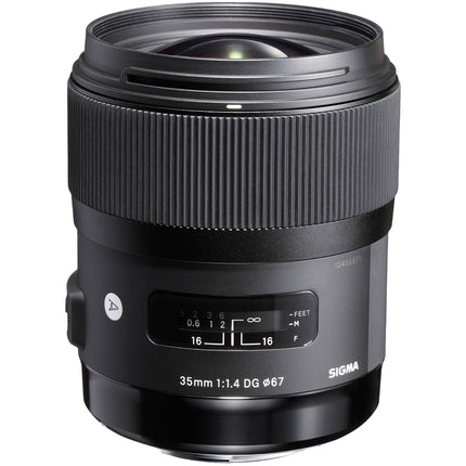 Sigma 35mm f/1.4 DG HSM Art Objetivo para Sony A Full Frame f/16