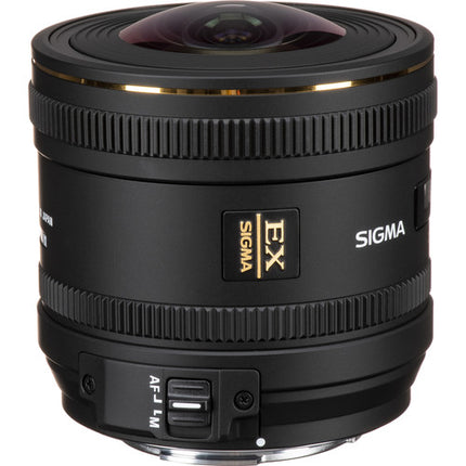 Sigma 4.5mm f/2.8 EX DC Objetivo para Sony A APS-C 180° y Estuche