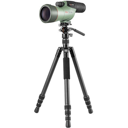 Kowa TSN-55S Telescopio de Observación 17-40x Cuerpo de Aleación de Magnesio y Trípode de Fibra de Carbono Vesta GO 264CV12
