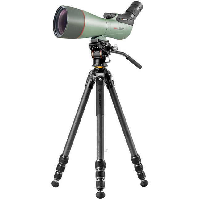 Kowa TSN-88A ZM Telescopio Spotting 88mm Fluorite 25-60x con Trípode de Fibra de Carbono