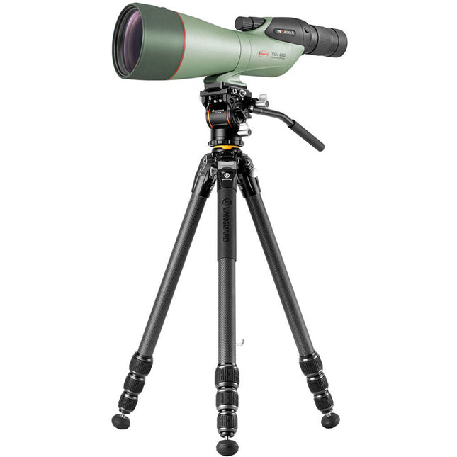 Kowa TSN-88S Spotting Scope 88mm PROMINAR con Zoom 25-60x y Trípode Fibra Carbono