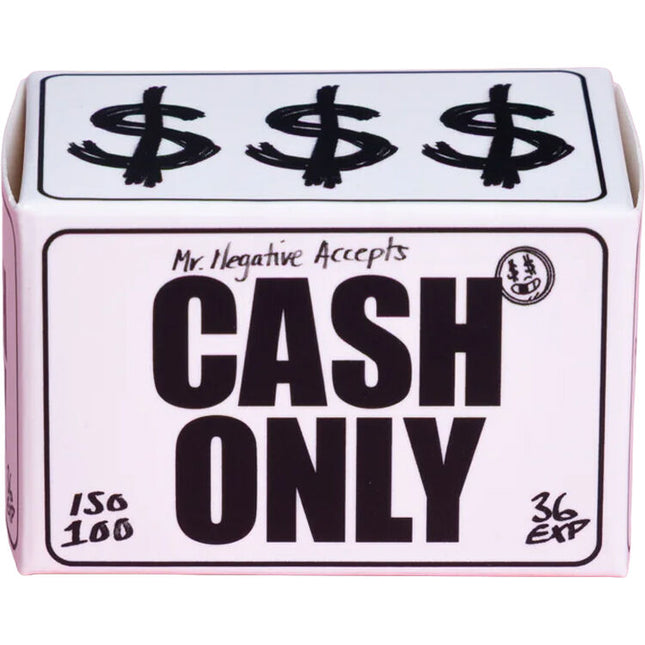 Mr. Negative Cash Only 100 Película Blanco y Negro 35mm ISO 100 36 Exposiciones
