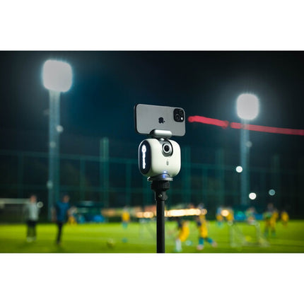 XbotGo Chameleon Cámara AI con Tripié NT4 Altura Ajustable 4K 360° Pan Lava Graphite