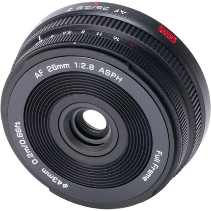 Viltrox AF 26mm f/2.8 EVO Lente Gran Angular Full Frame para Nikon Z