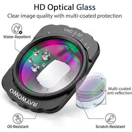 Raywowo Filtro CPL Magnético Ultradelgado para Cámara DJI Osmo Pocket 3