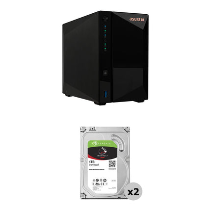 Asustor Drivestor 2 Pro Gen2 NAS 8TB 2 Bahías Seagate 5400 rpm