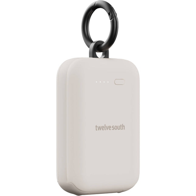 Twelve South PowerClip Batería 2000mAh Carga USB-C Passthrough Dune