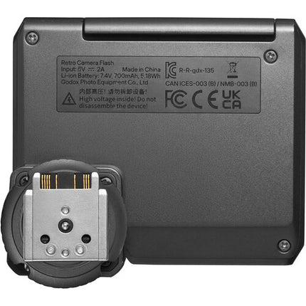 Godox Lux Junior II S Flash Retro para Sony Reciclaje 1.5s Batería USB-C