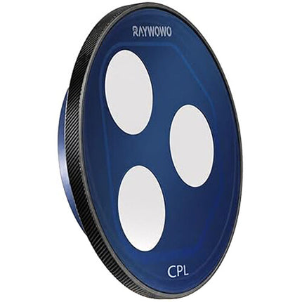 Raywowo Filtro ND Variable 1-5 Stop para iPhone 17 Pro Max Azul Oscuro