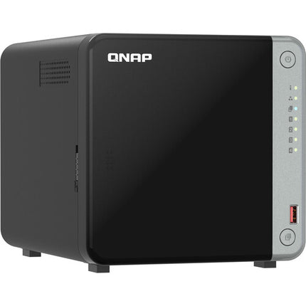 QNAP TS-462A carcasa NAS 4 bahías con CPU Intel 2 GHz 4GB RAM y puerto 2.5GbE