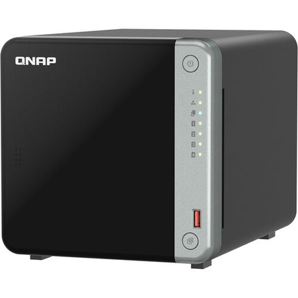 QNAP TS-462A carcasa NAS 4 bahías con CPU Intel 2 GHz 4GB RAM y puerto 2.5GbE