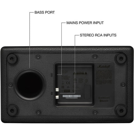 Marshall Acton IV Altavoz Bluetooth Negro 110W Woofer 4 Pulgadas