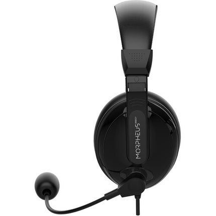 Morpheus 360 HS3000S Auriculares Multimedia Básicos Estéreo 3.5mm con Micrófono Flexible y Control de Volumen