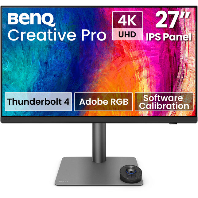 BenQ PD2732U Monitor Profesional 27" 4K UHD 400 nits HDR10 Thunderbolt 4