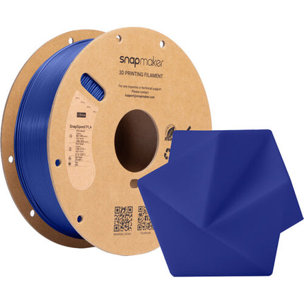 Snapmaker SnapSpeed Filamento PLA RFID 1kg Azul para impresión rápida