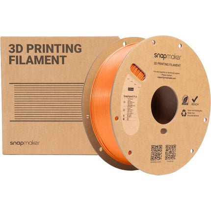 Snapmaker SnapSpeed Filamento PLA RFID 1kg Naranja Alta Velocidad