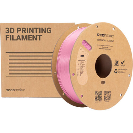 Snapmaker SnapSpeed Filamento PLA RFID 1kg Rosa para impresión rápida
