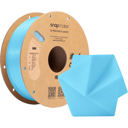 Snapmaker SnapSpeed PLA RFID Filamento 1kg Azul Cielo Alta Velocidad