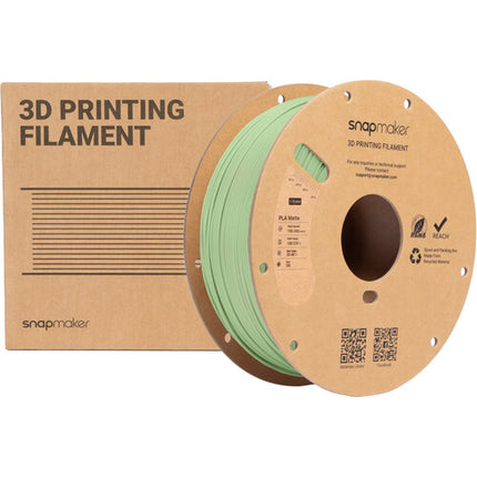 Snapmaker Matte PLA RFID Filamento 1kg Moss Mist Alta Velocidad