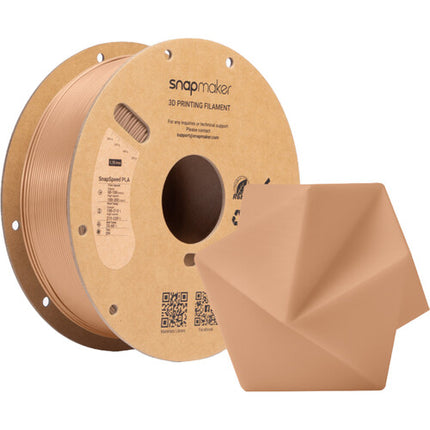 Snapmaker SnapSpeed Filamento PLA RFID 1kg Beige Alta Velocidad