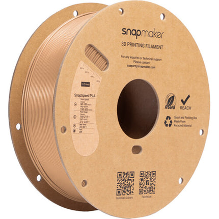 Snapmaker SnapSpeed Filamento PLA RFID 1kg Beige Alta Velocidad