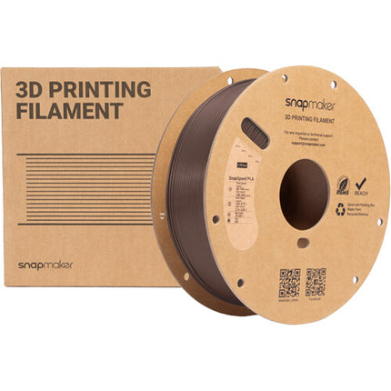 Snapmaker SnapSpeed PLA RFID Filamento 1kg Cocoa Brown Alta Velocidad