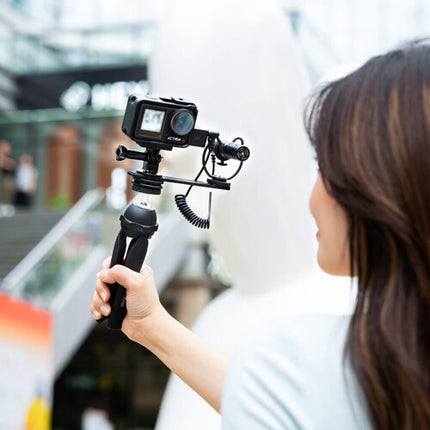 JJC Adaptador USB-C a Audio 3.5mm TRS para DJI Osmo Action 4 con Passthrough