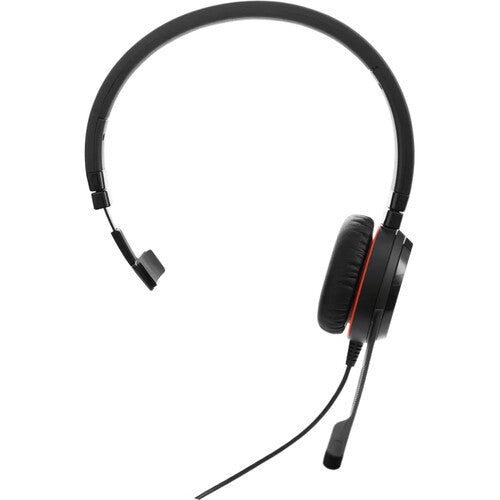 Jabra Evolve 30 II UC Auricular Mono con Micrófono Cancelación de Ruido y Control USB