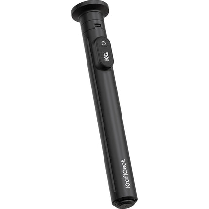 KraftGeek Trípode Magnético para Smartphone Ajuste 33 a 168 cm Negro